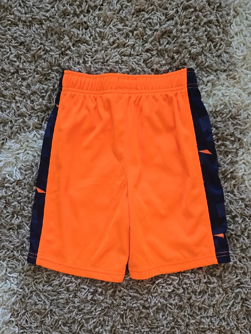 NWOT Oshkosh Bgosh Neon Orange Mesh Basketball Shorts